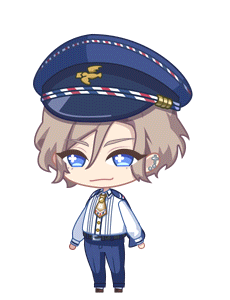 Banri Settsu "Wink Postman" Chibi (from the My dear postman Scouting Event) | Source: Yaycupcake