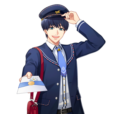 Tsumugi Tsukioka "Kind Postman" SSR (from the My dear postman Scouting Event) | Source: Yaycupcake